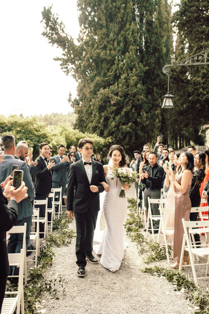 La Baronia wedding of a New York couple near Barcelona