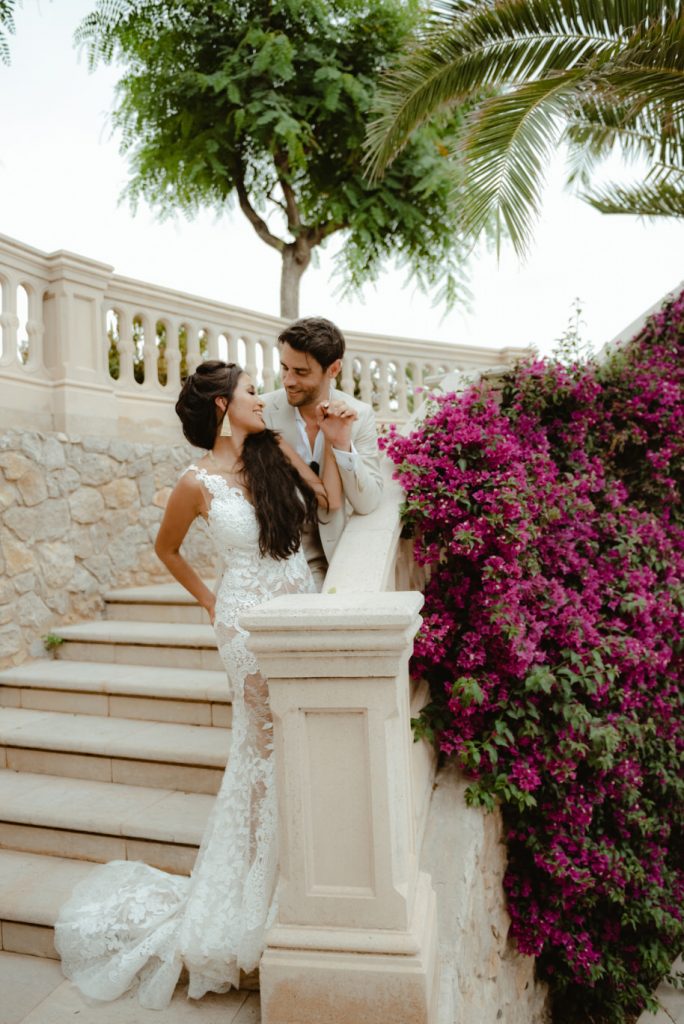 Xalet del Nin wedding near Sitges above the Mediterranean