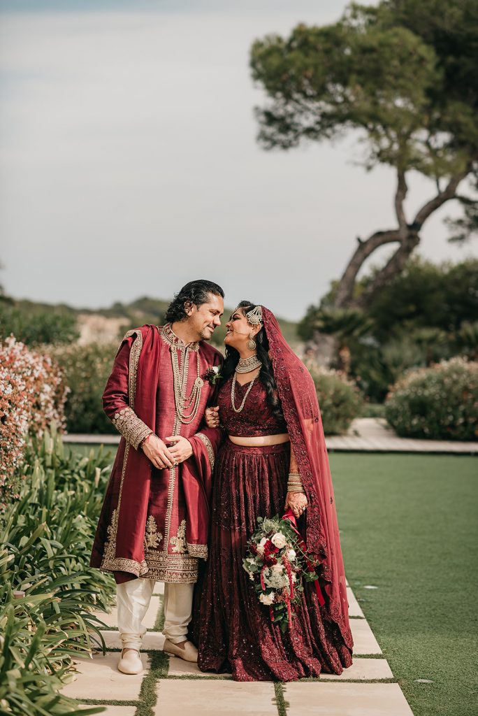 Hindu wedding in Barcelona at Masia Casa del Mar near Sitges
