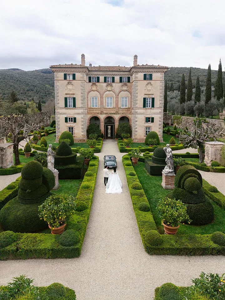Villa Cetinale, a Renaissance villa and gardens in Tuscany, photographed by Fotoclip Studio