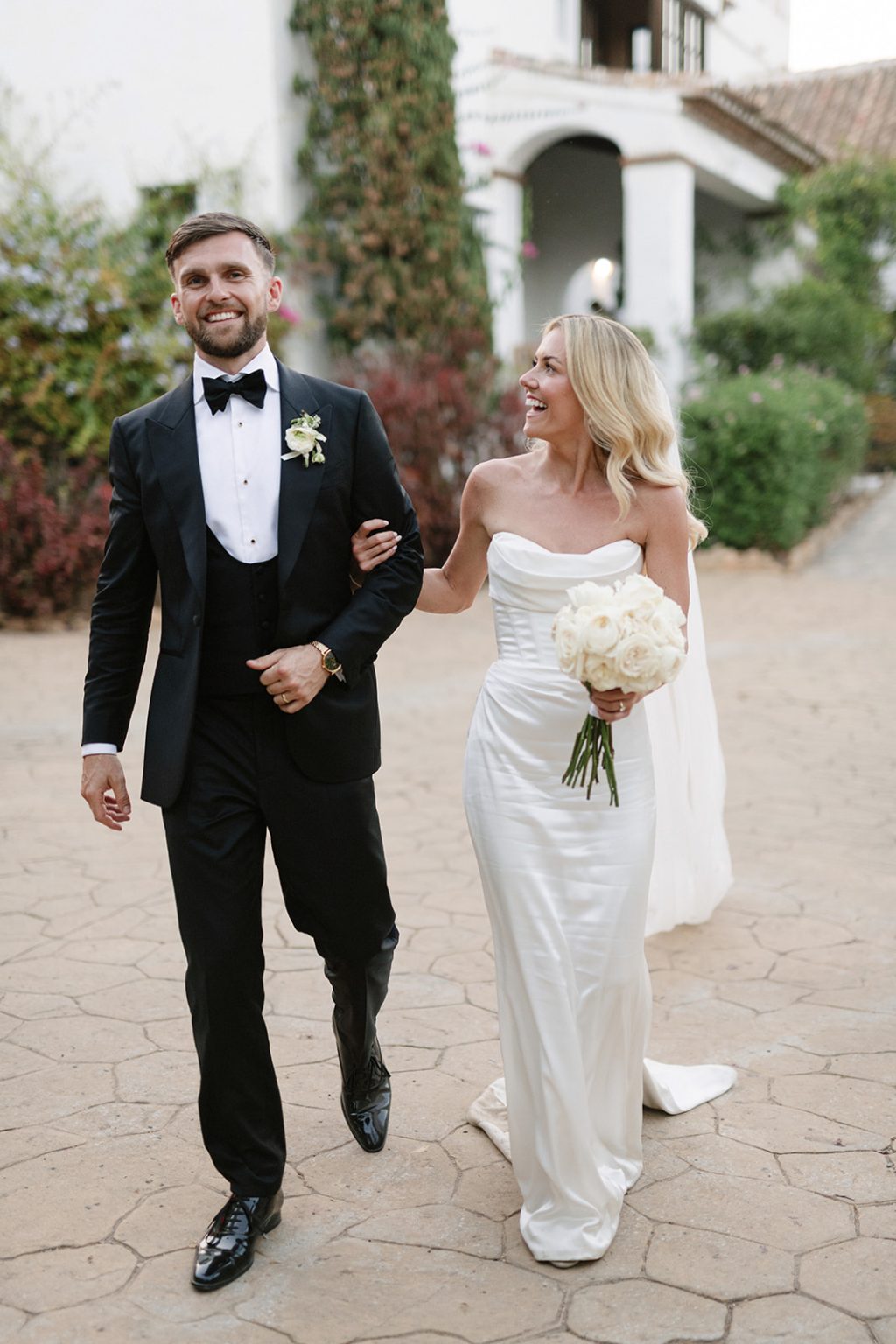 Emma and Ben at a hillside villa in Mijas, Málaga
